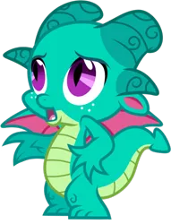 Size: 520x680 | Tagged: safe, artist:helenosprime, derpibooru import, sparky sparkeroni, dragon, g4, g5, g5 to g4, generation leap, image, male, older, older sparky sparkeroni, png, simple background, solo, transparent background