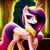 Size: 1024x1024 | Tagged: safe, derpibooru import, editor:dovakkins, machine learning generated, prompter:dovakkins, purplesmart.ai, stable diffusion, princess cadance, alicorn, pony, beautiful, curtains, cute, female, image, jewelry, png, raised hoof, regalia, smiling, solo, the crystal empire 10th anniversary, window