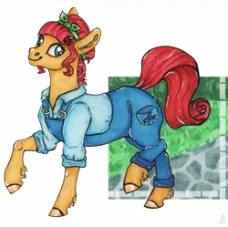 Size: 1280x1274 | Tagged: safe, artist:skior, derpibooru import, torque wrench, pony, clothes, image, jpeg, solo