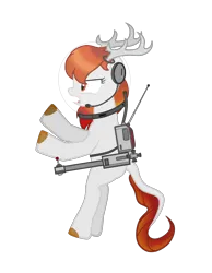 Size: 2510x3229 | Tagged: safe, artist:equestria secret guard, derpibooru import, oc, oc:surging daylight, pony, pony creator, bipedal, chinese text, dark star, female, horn, image, jetpack, mare, moon runes, movie, my little dark stars, png, spacesuit, yelling