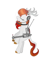 Size: 2510x3229 | Tagged: safe, artist:equestria secret guard, derpibooru import, oc, oc:surging daylight, pony, pony creator, bipedal, chinese text, dark star, female, horn, image, jetpack, mare, moon runes, movie, my little dark stars, png, spacesuit, tired