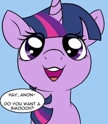 Size: 1302x1491 | Tagged: safe, artist:axlearts, derpibooru import, twilight sparkle, pony, dialogue, image, implied anon, looking at you, png, simple background, solo