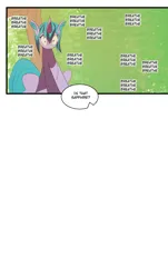 Size: 2480x4100 | Tagged: safe, artist:lucielity, derpibooru import, oc, oc:saphire, comic:my crush is a pony?, comic, image, panic, panicking, png