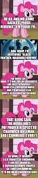 Size: 500x2302 | Tagged: safe, derpibooru import, edit, edited screencap, screencap, pinkie pie, earth pony, pony, comic:pinkie reviews, black panther, comic, crossover, dialogue, female, image, mare, marvel, marvel cinematic universe, movie review, opinion, png, screencap comic, text