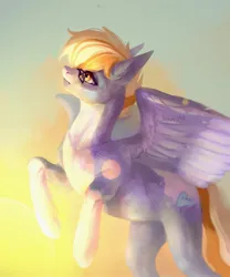 Size: 1800x2160 | Tagged: safe, artist:inarimayer, derpibooru import, oc, unofficial characters only, pegasus, pony, female, flying, glasses, golden, image, jpeg, light, mare, markings, outdoors, pegasus oc, short hair, solo, standing on two hooves, wings