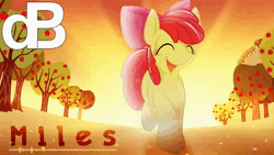 Size: 1920x1080 | Tagged: safe, artist:amazin-a, artist:eilemonty, derpibooru import, apple bloom, earth pony, pony, 2012, absurd file size, animated, brony music, downloadable, female, filly, foal, happy, image, it came from youtube, link in description, music, nostalgia, solo, webm, youtube, youtube link, youtube video