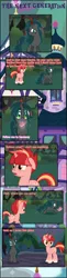 Size: 1481x6080 | Tagged: safe, artist:shootingstarsentry, derpibooru import, oc, oc:nightshade (digimonlover101), oc:star curve, butterfly, changepony, hybrid, insect, pony, unicorn, comic:the next generation, female, image, interspecies offspring, mare, offspring, parent:queen chrysalis, parent:shining armor, parent:starlight glimmer, parent:sunburst, parents:shining chrysalis, parents:starburst, png