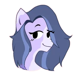 Size: 768x768 | Tagged: safe, artist:vixenpony, derpibooru import, oc, oc:silvermist, earth pony, pony, commission, eyes open, image, png, smiling, smirk