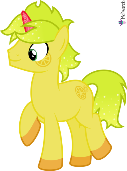 Size: 4000x5384 | Tagged: safe, artist:melisareb, derpibooru import, part of a set, pony, unicorn, .svg available, absurd resolution, citrus (kleptocorns), crossover, gradient mane, gradient tail, image, kleptocorns, male, png, raised hoof, simple background, solo, stallion, tail, transparent background, vector