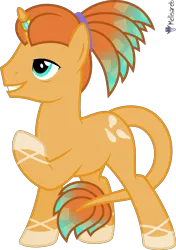 Size: 4000x5669 | Tagged: safe, artist:melisareb, derpibooru import, part of a set, pony, unicorn, .svg available, absurd resolution, crossover, gradient mane, gradient tail, image, jewelry, kleptocorns, leonine tail, lidded eyes, male, png, raised hoof, simple background, smiling, solo, stallion, tail, transparent background, vector, wafu