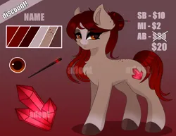 Size: 2200x1700 | Tagged: safe, artist:munrei, derpibooru import, oc, pony, adoptable, auction, auction open, cutie mark, hair accessory, image, png, your character here auction
