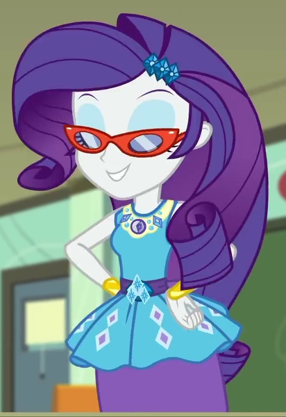 Size: 629x916 | Tagged: safe, derpibooru import, screencap, rarity, equestria girls, equestria girls series, happily ever after party, cropped, glasses, image, jpeg, rarity peplum dress, solo