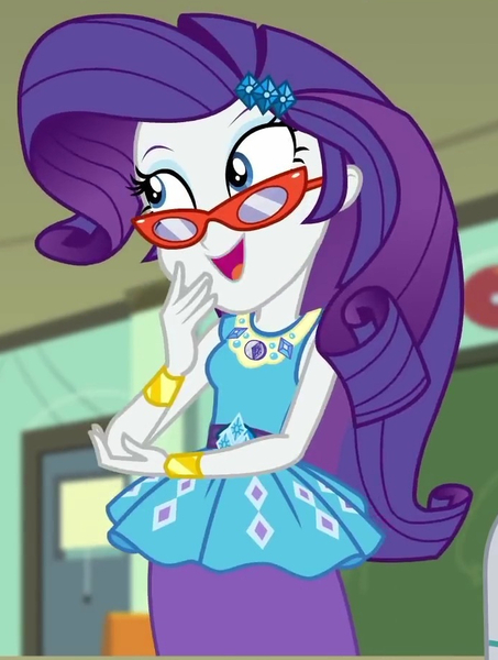 Size: 693x918 | Tagged: safe, derpibooru import, screencap, rarity, equestria girls, equestria girls series, happily ever after party, cropped, glasses, image, jpeg, rarity peplum dress, solo