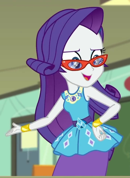 Size: 701x961 | Tagged: safe, derpibooru import, screencap, rarity, equestria girls, equestria girls series, happily ever after party, cropped, glasses, image, jpeg, rarity peplum dress, solo