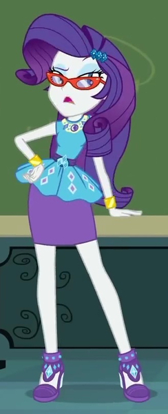 Size: 327x804 | Tagged: safe, derpibooru import, screencap, rarity, equestria girls, equestria girls series, happily ever after party, cropped, glasses, image, jpeg, rarity peplum dress, solo