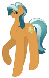 Size: 1812x2872 | Tagged: safe, artist:calibykitty, derpibooru import, citrine nectar, golden väs, crystal pony, earth pony, pony, colored sketch, gradient eyes, gradient mane, gradient tail, image, looking at you, male, multicolored hair, multicolored mane, png, raised hoof, simple background, sketch, smiling, smiling at you, solo, stallion, tail, transparent background, vase