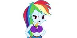 Size: 781x389 | Tagged: suggestive, derpibooru import, edit, edited screencap, editor:ah96, screencap, rainbow dash, equestria girls, legend of everfree, background removed, bedroom eyes, belt, big breasts, bra, breast edit, breasts, busty rainbow dash, cider, cider dash, clothes, denim, dialogue in the description, drink, drinking, drinking straw, huge breasts, ibispaint x, image, jeans, pants, png, purple bra, solo, underwear