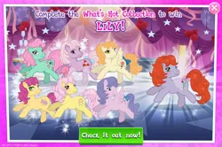 Size: 1958x1300 | Tagged: safe, derpibooru import, idw, official, bon bon (g1), lickety split, lickety-split, lily (g1), lofty, minty, minty (g1), rosedust, earth pony, flutter pony, pegasus, pony, bow, collection, english, female, g1, g3, g4, gameloft, group, idw showified, image, insect wings, jpeg, mare, north star (g1), queen, spread wings, tail, tail bow, text, wings