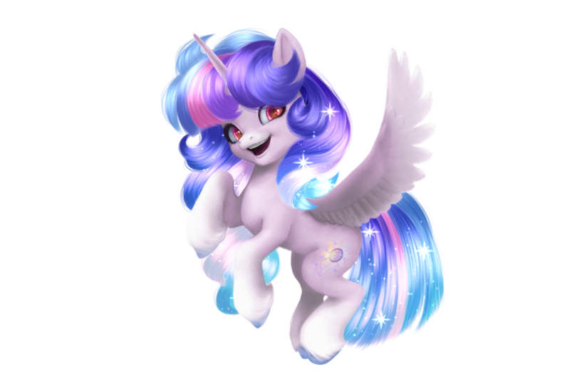 Size: 1082x739 | Tagged: safe, artist:annaxeptable, artist:selenavivacity, derpibooru import, oc, oc:selena vivacity, unofficial characters only, alicorn, pony, alicorn oc, base used, coat markings, colored hooves, colored pupils, female, g4, g4 to g5, g5, generation leap, horn, image, magical lesbian spawn, mare, offspring, parent:rainbow dash, parent:twilight sparkle, parents:twidash, png, socks (coat marking), solo, sparkly mane, unshorn fetlocks, wings