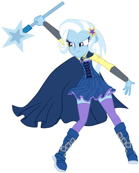 Size: 2328x2884 | Tagged: safe, artist:gmaplay, derpibooru import, trixie, equestria girls, clothes, cosplay, costume, image, nightmare night, nightmare night costume, png, rwby, simple background, solo, transparent background, trixie day