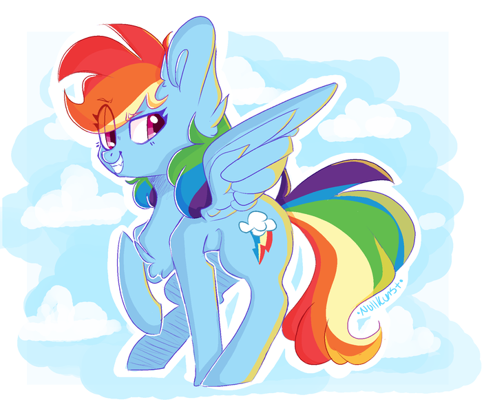 Size: 1874x1600 | Tagged: source needed, safe, artist:zerotheillemonati, derpibooru import, rainbow dash, pegasus, pony, female, image, png, solo