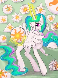 Size: 2999x4000 | Tagged: safe, artist:ja0822ck, derpibooru import, princess celestia, alicorn, pony, butt, female, image, mare, modular, plot, png