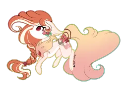 Size: 1705x1225 | Tagged: safe, artist:aquasky987, derpibooru import, oc, unofficial characters only, earth pony, pony, braid, chest fluff, earth pony oc, flower, image, png, simple background, solo, transparent background