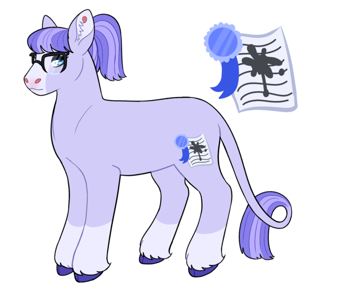 Size: 1280x1094 | Tagged: safe, artist:s0ftserve, derpibooru import, oc, oc:inkwell font, earth pony, pony, adopted offspring, female, glasses, image, leonine tail, mare, next generation, offspring, parent:chipcutter, parent:diamond tiara, parent:silver spoon, parents:silverchip, parents:silvertiara, png, simple background, solo, transparent background