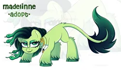 Size: 4276x2480 | Tagged: safe, artist:madelinne, derpibooru import, oc, unofficial characters only, medusa, pony, adoptable, adoptable open, green eyes, image, jewelry, leonine tail, png, simple background, tail, zoom layer