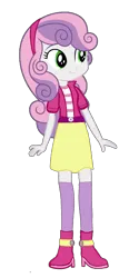 Size: 960x1920 | Tagged: safe, derpibooru import, edit, vector edit, sweetie belle, equestria girls, equestria girls series, alternate clothes, boots, classy, clothes, cute, diasweetes, female, high heel boots, image, leggings, png, shoes, simple background, socks, solo, transparent background, vector