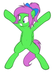 Size: 3012x3981 | Tagged: safe, artist:equestria secret guard, derpibooru import, oc, oc:zippy sparkz, unofficial characters only, pegasus, pony, belly button, female, image, mare, pegasus oc, png, simple background, solo, spread eagle, transparent background, vector, wings