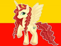 Size: 592x444 | Tagged: safe, derpibooru import, oc, oc:sawa, unofficial characters only, alicorn, image, jpeg, poland, solo