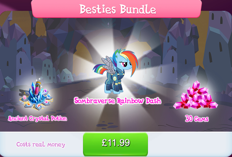 Size: 1264x856 | Tagged: safe, derpibooru import, official, rainbow dash, pegasus, pony, alternate hairstyle, alternate timeline, amputee, apocalypse dash, armor, artificial wings, augmented, bundle, clothes, cork, costs real money, crystal, crystal war timeline, element of generosity, element of honesty, element of kindness, element of laughter, element of loyalty, element of magic, english, eye scar, facial scar, female, gameloft, gem, image, jpeg, mare, mechanical wing, numbers, potion, prosthetic limb, prosthetic wing, prosthetics, sale, scar, solo, solo focus, sombraverse, spread wings, test tube, text, torn ear, uniform, wings