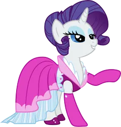 Size: 3000x3133 | Tagged: safe, artist:cloudyglow, derpibooru import, rarity, too many pinkie pies, clothes, dress, image, png, simple background, solo, transparent background, vector
