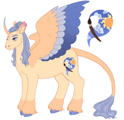 Size: 1280x1232 | Tagged: safe, artist:s0ftserve, derpibooru import, oc, oc:golden horizon, alicorn, pony, alicorn oc, colored hooves, colored wings, curved horn, cutie mark, horn, image, leonine tail, magical lesbian spawn, male, multicolored wings, next generation, offspring, parent:princess celestia, parent:queen chrysalis, parents:chryslestia, png, simple background, solo, stallion, transparent background, two toned wings, unshorn fetlocks, wings