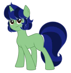 Size: 6200x6400 | Tagged: safe, artist:gabosor, derpibooru import, oc, oc:gabosor, unofficial characters only, pony, unicorn, derpibooru community collaboration, 2023 community collab, blank flank, derpibooru exclusive, digital art, image, lidded eyes, looking at you, meta, paint.net, png, ponysona, show accurate, simple background, smiling, smug, solo, standing, transparent background, vector