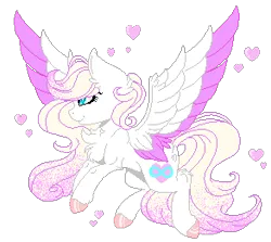 Size: 293x261 | Tagged: safe, artist:aquasky987, derpibooru import, oc, unofficial characters only, pegasus, pony, chest fluff, colored wings, female, image, mare, pegasus oc, png, simple background, smiling, solo, spread wings, transparent background, two toned wings, wings