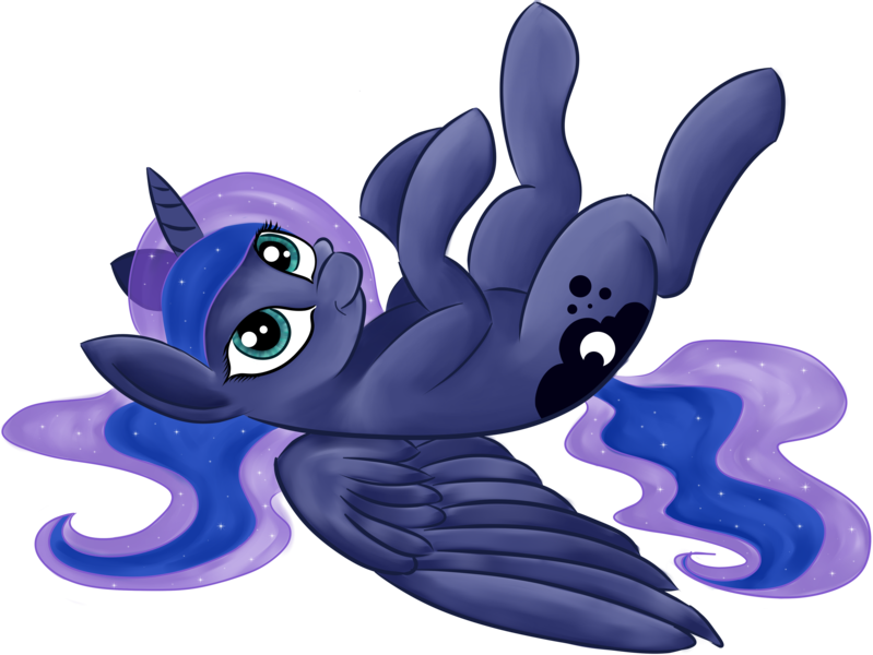 Size: 4859x3650 | Tagged: safe, derpibooru import, princess luna, alicorn, pony, cute, female, image, png, solo