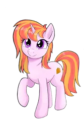 Size: 3000x4500 | Tagged: safe, artist:baira, derpibooru import, oc, unofficial characters only, pony, unicorn, female, high res, image, png, raised hoof, simple background, smiling, solo, transparent background