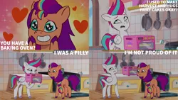 Size: 4400x2475 | Tagged: safe, derpibooru import, edit, edited screencap, editor:quoterific, screencap, sunny starscout, zipp storm, my little pony: tell your tale, spoiler:g5, spoiler:my little pony: tell your tale, spoiler:tyts01e35, g5, image, panic on harvest & hugs day, png