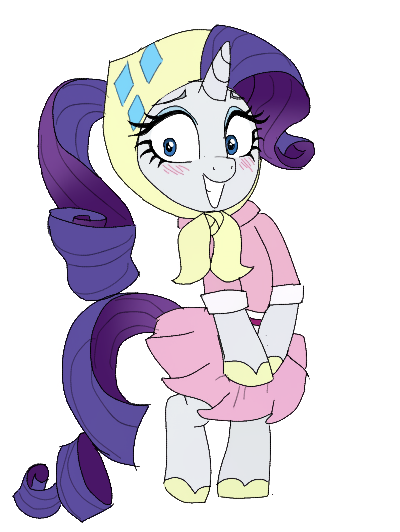 Size: 400x532 | Tagged: artist needed, safe, derpibooru import, rarity, pony, unicorn, sleepless in ponyville, the end in friend, 4chan, bipedal, blushing, clothes, covering, cute, dress, embarrassed, embarrassed grin, female, headscarf, image, mare, marilyn monroe, movie reference, pleated skirt, png, raribetes, scarf, simple background, skirt, skirt lift, skirt pull, solo, the seven year itch, transparent background, upskirt, wind