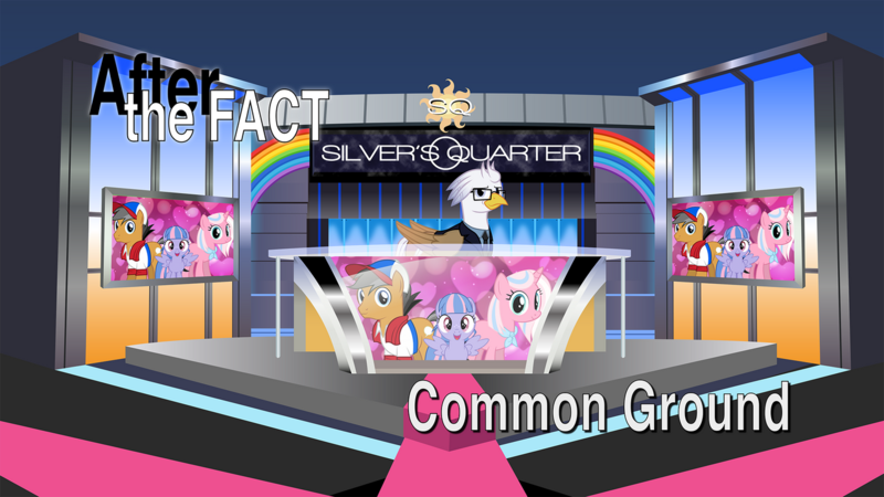 Size: 1280x720 | Tagged: safe, artist:mlp-silver-quill, derpibooru import, oc, oc:silver quill, common ground, after the fact, image, png, title card, youtube link