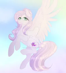 Size: 800x877 | Tagged: safe, artist:existencecosmos188, derpibooru import, oc, unofficial characters only, pegasus, pony, abstract background, deviantart watermark, eyelashes, female, flying, image, jpeg, mare, obtrusive watermark, pegasus oc, solo, watermark, wings