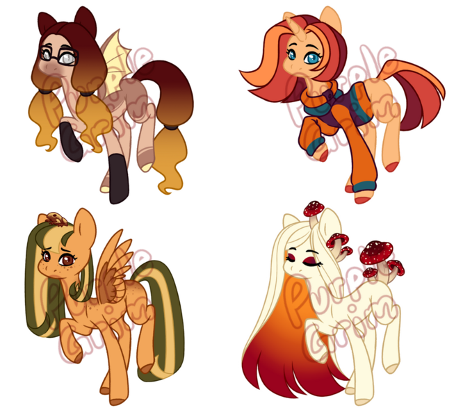 Size: 1024x922 | Tagged: safe, artist:purplegrim40, derpibooru import, oc, unofficial characters only, bat pony, pegasus, pony, unicorn, bat pony oc, bat wings, clothes, glasses, horn, image, pegasus oc, png, raised hoof, simple background, transparent background, unicorn oc, wings