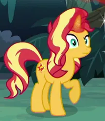 Size: 500x578 | Tagged: safe, derpibooru import, screencap, sunset shimmer, equestria girls, equestria girls series, spring breakdown, spoiler:eqg series (season 2), cropped, glow, glowing horn, horn, image, png, solo