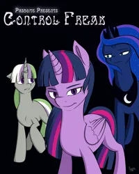 Size: 2400x3000 | Tagged: safe, artist:ruirik, derpibooru import, princess luna, twilight sparkle, oc, oc:dawn ember, alicorn, pony, unicorn, fanfic, fanfic art, fanfic cover, image, jpeg