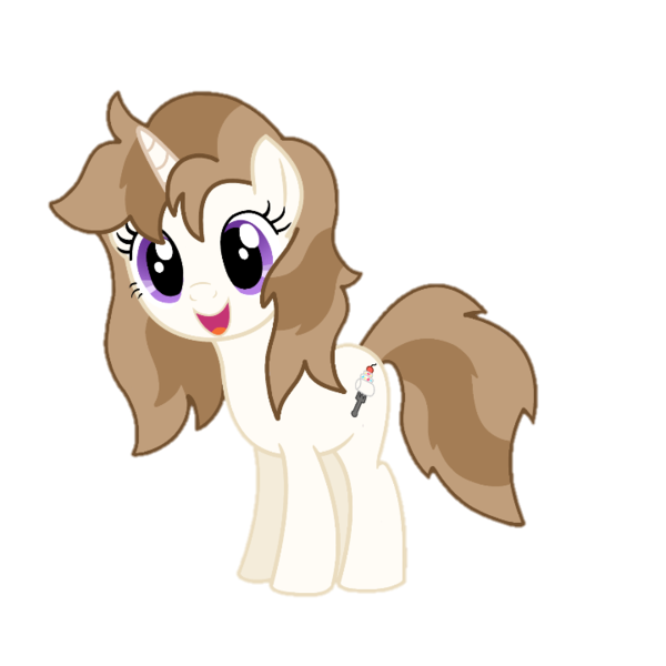 Size: 720x720 | Tagged: artist needed, safe, derpibooru import, oc, oc:fluffymarsh, unofficial characters only, pony, derpibooru community collaboration, 2023 community collab, all fours, brown mane, cute, female, food, happy, image, mare, marshmallow, png, purple eyes, simple background, transparent background