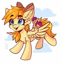 Size: 1614x1668 | Tagged: safe, artist:falafeljake, derpibooru import, sunny starscout, oc, oc:deliambre, pegasus, female, g5, image, jpeg, solo