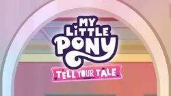 Size: 3072x1727 | Tagged: safe, derpibooru import, screencap, my little pony: tell your tale, spoiler:g5, spoiler:my little pony: tell your tale, spoiler:tyts01e34, g5, high res, image, jpeg, my little pony logo, no pony, sneaksy strikes again