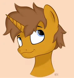 Size: 2043x2160 | Tagged: safe, artist:m37, derpibooru import, oc, unofficial characters only, pony, unicorn, blue eyes, bust, image, jpeg, portrait, simple background, solo